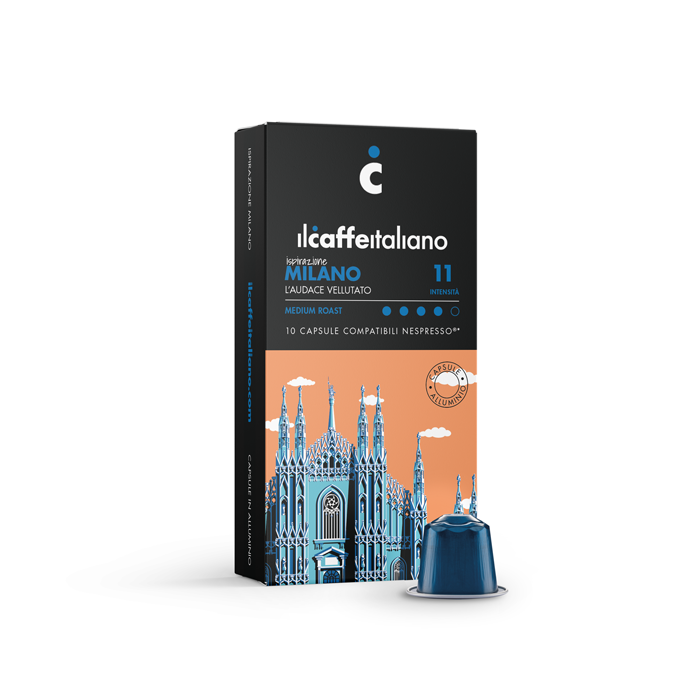 Capsule compatibili Nespresso in alluminio Milano