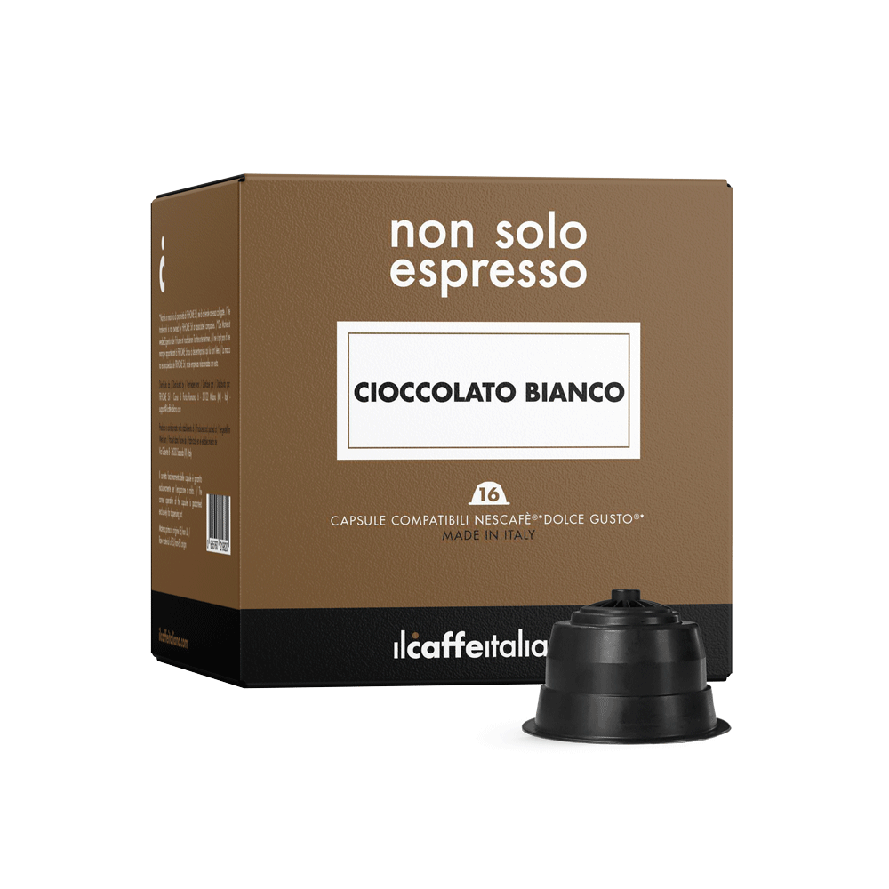 Capsule compatibili Dolce Gusto Cioccolato bianco